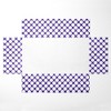Bacati - Large Dots Crib/Toddler Bed Skirt - Purple - 4 of 4