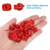 Unique Bargains Satin Fabric Decorative DIY Craft Embellishment Ribbon Roses 30 Pcs - 4 of 4