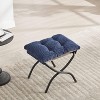 CAVINAS Lazy Chair with Ottoman,Modern Lounge Accent Chair with Side Pocket,Upholstered Sofa Chair with Footrest,Living Room Furniture - 3 of 4