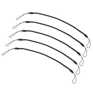 Unique Bargains Retractable Spring Coil Strap Flexible Badge Lanyards 5 Pcs - 1 of 4