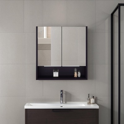 Depot E-Shop Medicine Cabinet, One Open Shelf, Three Interior Shelves
