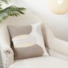 Saro Lifestyle Colorful Geometric Play Down Filled Throw Pillow, Multicolored, 18"x18" - 3 of 3