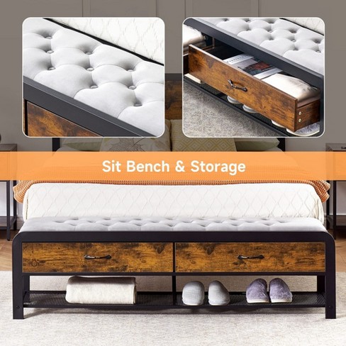 Target full shops bed frame