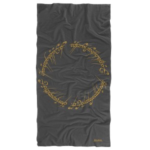 Lord Of The Rings One Ring 30” x 60” Beach Towel - 1 of 4