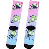 Invader Zim Mens' Gir Space Men's Athletic Mid-Calf Crew Socks - 2 of 4