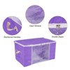 Unique Bargains Foldable Clothes Storage Bins for Clothes with Reinforced Handle Sturdy Zipper - 4 of 4