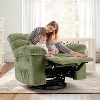 360° Swivel Rocking Recliner Chair with Chenille Fabric & Tool-Free Assembly - 3 of 4