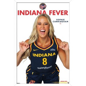 Trends International WNBA Indiana Fever - Sophie Cunningham Feature Series 25 Framed Wall Poster Prints - 1 of 4