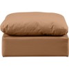 Meridian Furniture,Indulge Vegan Leather Ottoman - 3 of 4