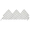 vidaXL Garden Trellis Fences 5 pcs 66.9"x29.5" Willow - 2 of 4