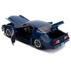 Billy's Chevrolet Camaro Z28 Metallic Dark Blue "Stranger Things" (2016) TV Series 1/32 Diecast Model Car by Jada - 4 of 4