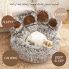 Bellura Pet - Paw - Shaped Soft Animal Bedding - Brown - 4 of 4