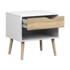 Nightstand in White - Tvilum - image 3 of 4