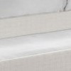 cream linen textured fabric