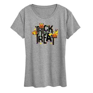 Women's - Pokémon - Trick Or Treat Short Sleeve Graphic T-Shirt - 1 of 4