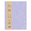 Blue Sky 8.5"x11" Green Earth 2025-2026 Monthly Stapled Planner (2 Year) Textured Lavender Floral - 3 of 4