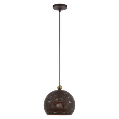 Livex Lighting Dublin 1 - Light Pendant in  Bronze