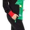 Tipsy Elves Christmas Tree Toss Game Jumpsuit - Fun and Interactive One-Piece Christmas Tree Pajamas for Men and Women - 3 of 4