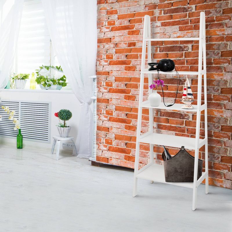 5 Shelf Ladder Bookcase - Flora Home, 5 of 14