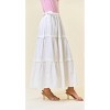 Women's Side Drawstring Waist Maxi Skirt - Doe and Rae - 3 of 3