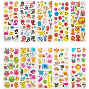 Wrapables 3D Puffy Stickers Bubble Stickers for Crafts & Scrapbooking - 1 of 4