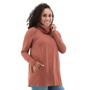 Aventura Clothing Women's Salerno Long Sleeve Turtleneck Blouse - 1 of 4