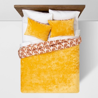 target yellow bedding