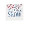 C&F Home Let It Snow Skates Towel - 3 of 4