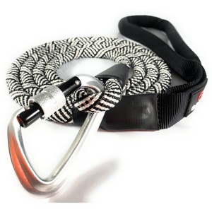 Enthusiast Gear Reflective Rope Dog Leash with Locking Carabiner for Large Medium Small Breeds and Puppy (6’ Feet) - 1 of 4