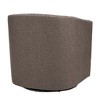 Sapphtopaz Accent Chair Swivel Chair Wood Frame Arm Chair Lounge Chair Modern Living Room Chair Comfy Chair for Living Room - 2 of 4