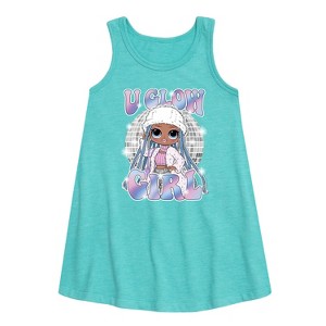 - LOL Surprise! - Winter Dolls Graphic Sleeveless Aline Dress - 1 of 3