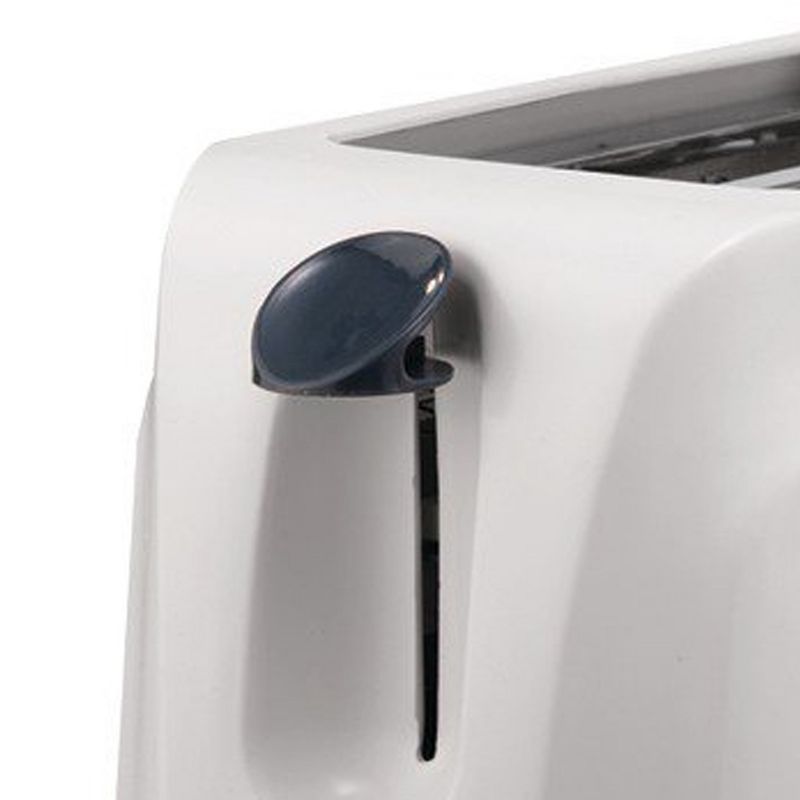 Brentwood 2 Slice Cool Touch Toaster in White, 4 of 7