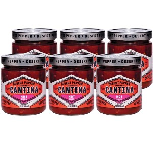 Desert Pepper Trading Company Cantina Hot Salsa Roja - Case of 6/16 oz - 1 of 4