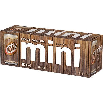 A&#38;W Root Beer Soda - 10pk/7.5 fl oz Mini Cans_6