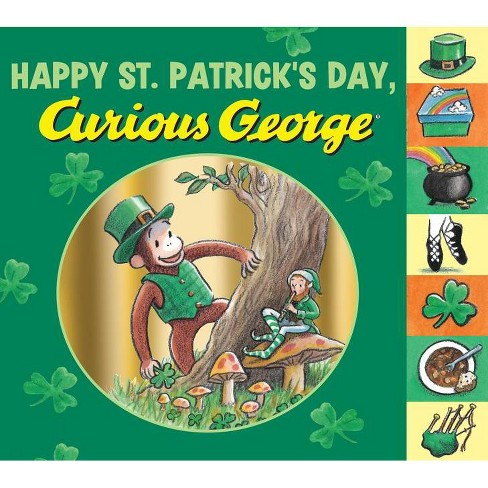 Happy St. Patrick's Day, Curious George - by  H A Rey (Board Book) - image 1 of 1