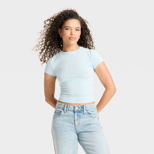 Women's Short Sleeve Crew-Neck T-Shirt - Wild Fable™ - 1 of 4