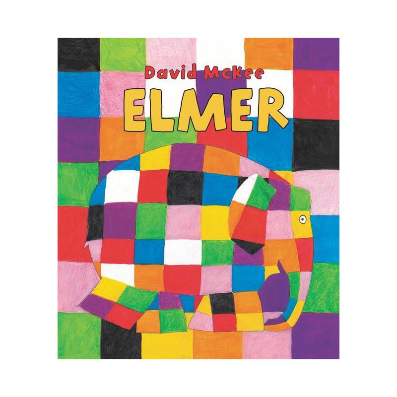 Elmer Padded Board Book - by  David McKee, 1 of 2