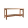 35" Eleganto ED1002 Wide Teak Shower Bench with Shelf - EcoDecors - 4 of 4