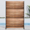 Dovelina Outdoor Metal Privacy Screen Freestanding Patio Decorative Screens - 2 of 4