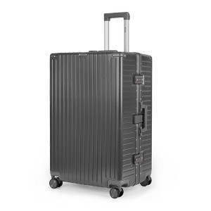 NEW YORK XPRESS Zipperless Luggage AL-12501,Aluminum Frame w/TSA LOCK w/Spinner Wheels - 1 of 4