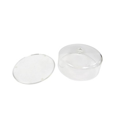 12 Plastic Cake Tray with Lid - Room Essentials™: BPA-Free Round Dessert & Bakery Tray, Dishwasher-Safe, Clear