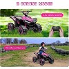 12V Kids Ride On ATV,Battery Powered Electric Four Wheeler with Music, Led Lights, High/Low Speed Modes - 4 of 4