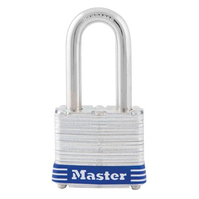 Master Lock Shackle 1 9/16 Key Padlock