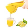 NewHome "Manual Lemon Squeezer with Fold-Flat Design, Effortless Citrus Juicer with Sideways Pivot for Easy Lemon & Lime Juicing" Yellow - 2 of 4