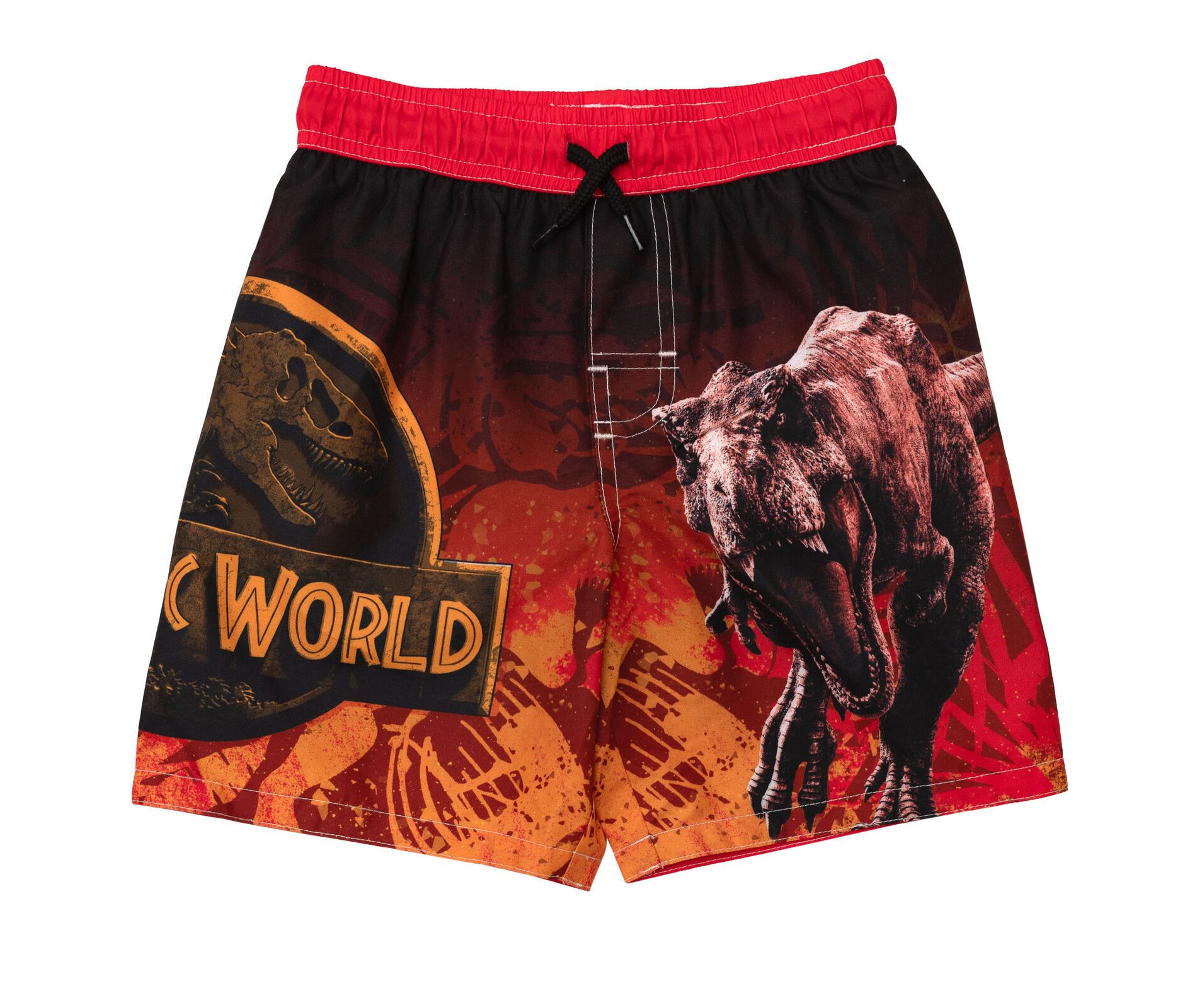 Jurassic World Park Dinosaur UPF 50+ Swim Trunks Bathing Suit