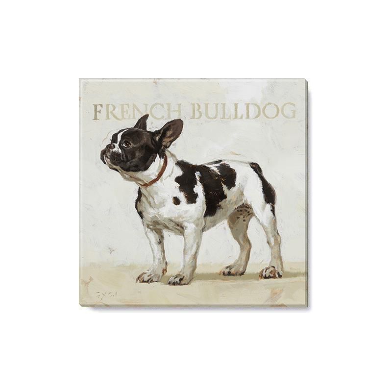 Sullivans Darren Gygi French Bulldog Canvas, Museum Quality Giclee Print, Gallery Wrapped, Handcrafted in USA, 1 of 3