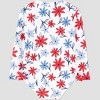 Carter's Just One You® Baby Girls' 4th of July Floral One Piece Rash Guard - Red/White/Blue - 3 of 4
