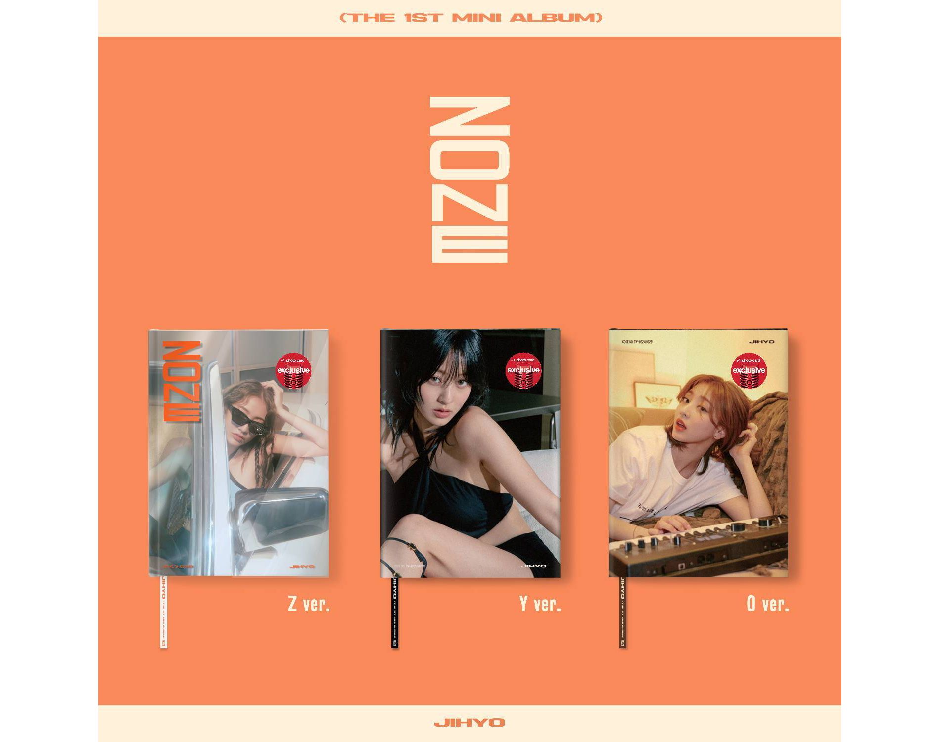 JIHYO (TWICE) - ZONE (Target Exclusive, CD)