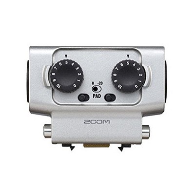 Zoom EXH-6 Dual XLR/TRS Input Capsule, 2 XLR/TRS Inputs, works with H5, H6, U-44, F1, F4, F8n, and F8