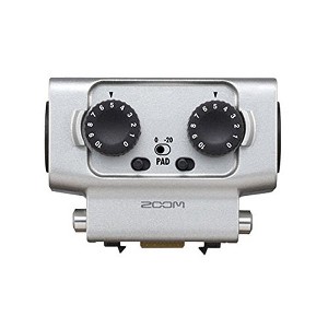 Zoom EXH-6 Dual XLR/TRS Input Capsule, 2 XLR/TRS Inputs, works with H5, H6, U-44, F1, F4, F8n, and F8 - 1 of 4